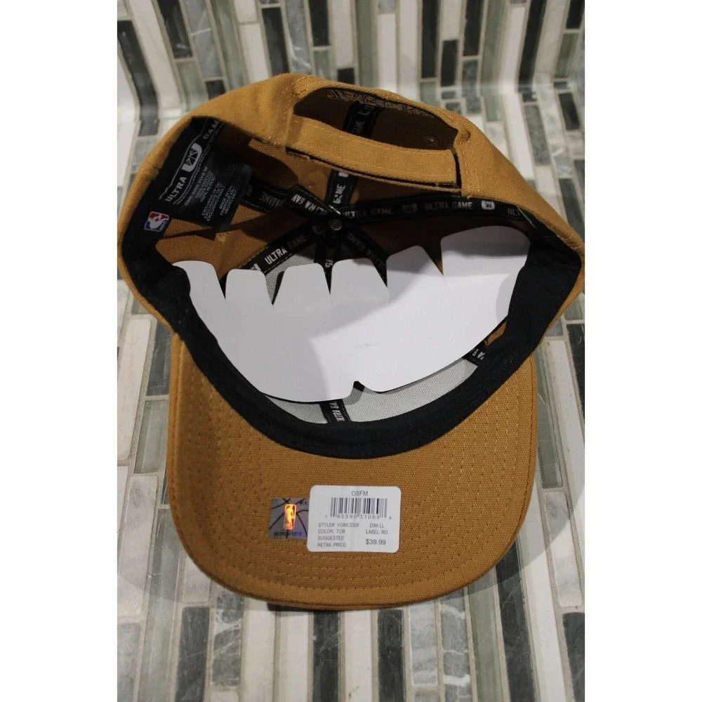 Los Angeles Lakers NBA Ultra Game Adjustable Strapback Hat-Mustard Brown
